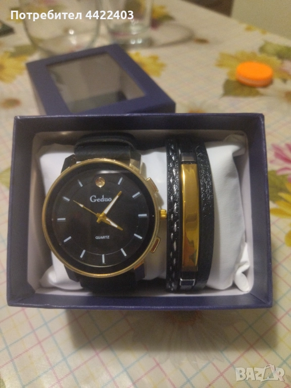 Часовник и гривна Geduo, снимка 1