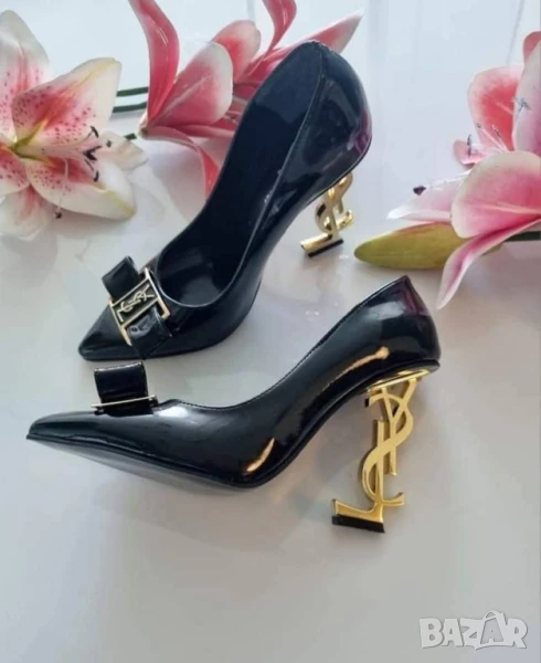 обувки на ток YSL saint laurent , снимка 1