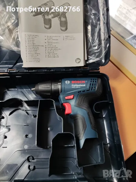 нов винтоверт bosch gsr 120li, снимка 1