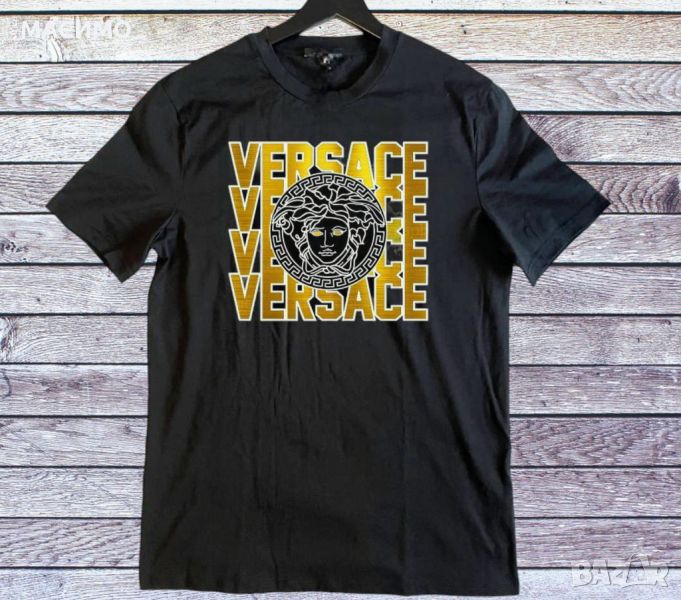 унисекс тениска Versache ,Версаче къс ръкав в черно, снимка 1