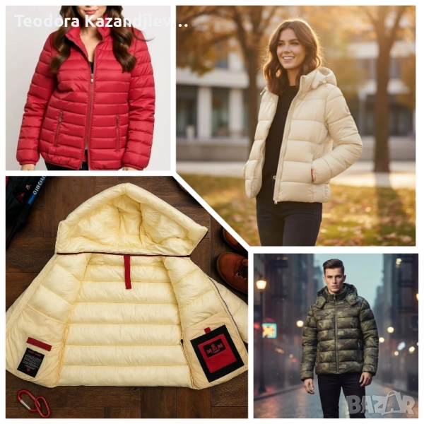 Топло капитонирано яке – практично, стилно и удобно всеки ден. BENETHON, снимка 1