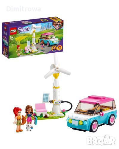 LEGO FRIENDS Електрическата кола на Оливия 41443, снимка 1