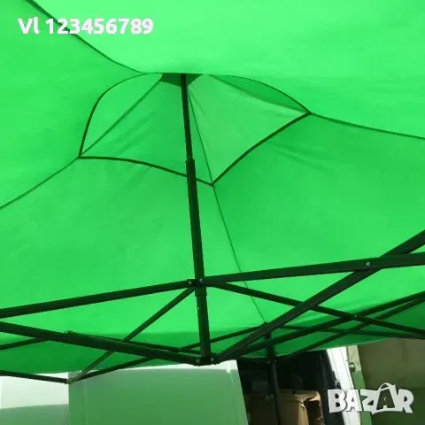 Градинска ШАТРА тип ХАРМОНИКА 3х3м-ПРОМОЦИЯ, снимка 3 - Палатки - 49849105