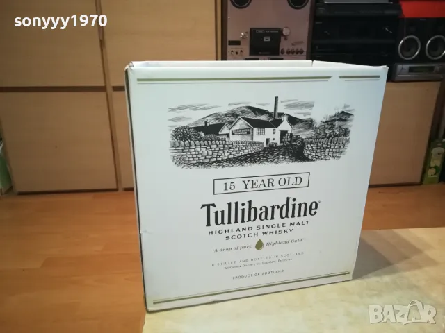 TULLIBARDINE-15 YEARS-ПРАЗЕН КАШОН ЗА КОЛЕКЦИЯ 2802251045, снимка 3 - Колекции - 49310774