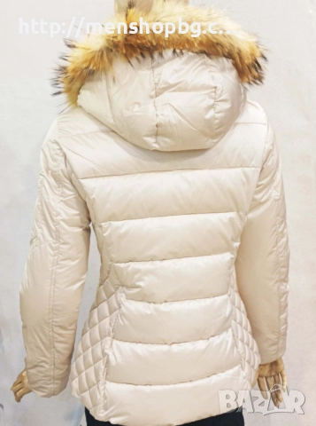 Дамско яке с естествен пух код 16 - 1, снимка 3 - Якета - 51839058