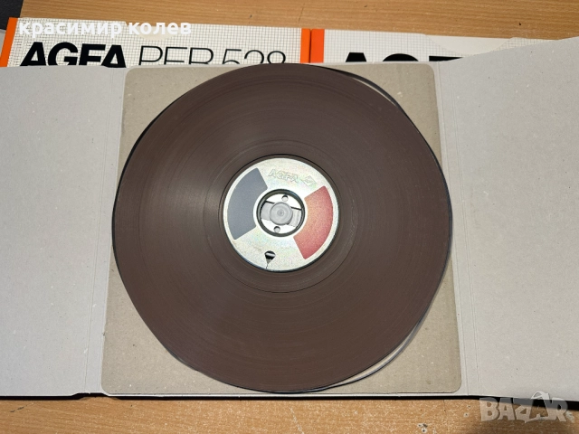 магнетофонна лента "AGFA PER 528", снимка 6 - Декове - 52673684