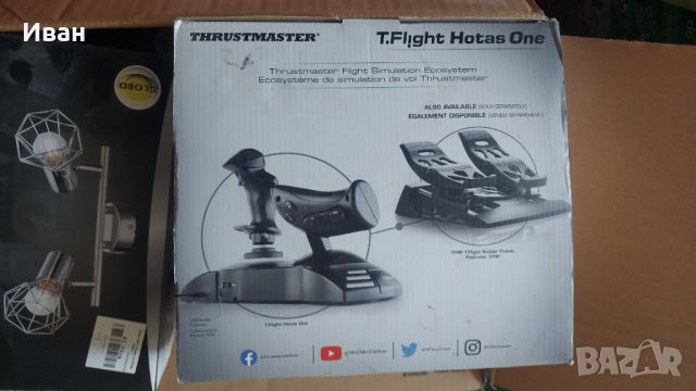 Joystick trustmaster t flight hotas one/ Джойстик 0️⃣8️⃣9️⃣6️⃣8️⃣1️⃣8️⃣4️⃣8️⃣8️⃣, снимка 2 - Аксесоари - 46090099