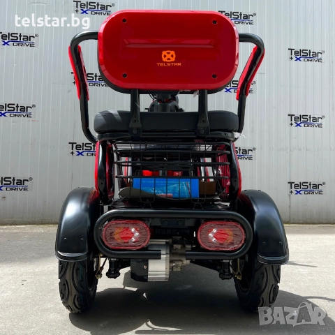 Триместна електрическа триколка TS 350-7-OFFROAD 2000W 25Ah Нов модел с повишена мощност подходяща з, снимка 11 - Мотоциклети и мототехника - 52411474