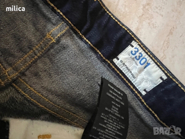Мъжки дънки g-star, снимка 3 - Къси панталони - 52587273