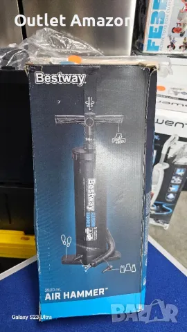 ръчна помпа Bestway AIR HAMMER 3500

, снимка 3 - Други спортове - 49607688