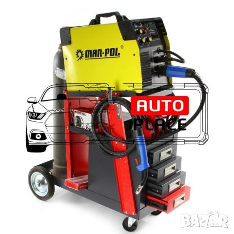 Количка за заваръчни апарати – електрожени с 4 чекмеджета Mar-Pol, снимка 3 - Други инструменти - 53968783