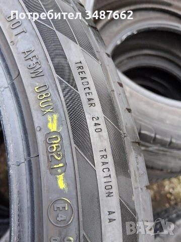 255 40 19 Континентал 4броя летни дот 2021г , снимка 6 - Гуми и джанти - 54080445