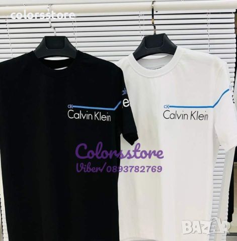 Мъжка тениска Calvin Klein код SS90LH, снимка 1 - Тениски - 41222363