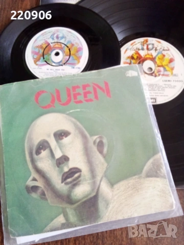 Плочи Queen – We Are The Champions/We Will Rock You + bonus 12"