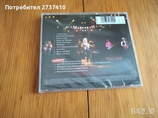 WHITESNAKE - READY AN WILLING 9.20евро оригинален диск ремастер, снимка 2 - CD дискове - 53916877