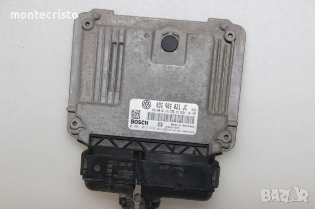 Моторен компютър Skoda Octavia / 03G906021JC / 03G 906 021 JC / 0281013619 / 0 281 013 619
