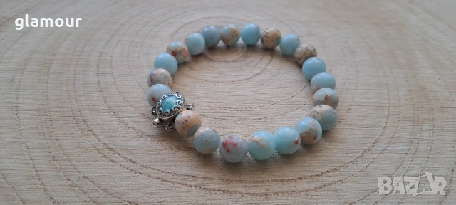 Гривна с Шушански камък , снимка 2 - Гривни - 53753370