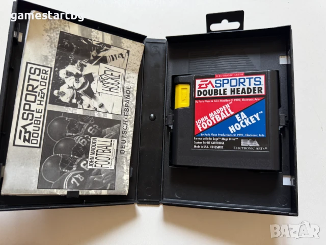 EA Double Header за Sega Mega Drive , снимка 3 - Други игри и конзоли - 50831927