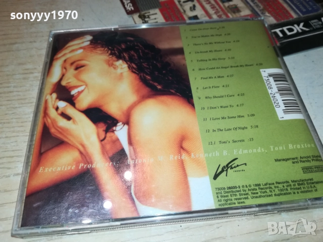 TONY BRAXTON CD 3110251808, снимка 8 - CD дискове - 52249101