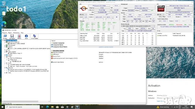Lenovo ThinkCentre M715q Tiny Desktop AMD Ryzen 5 PRO 2400GE/240GB/8GB, снимка 7 - За дома - 53356570
