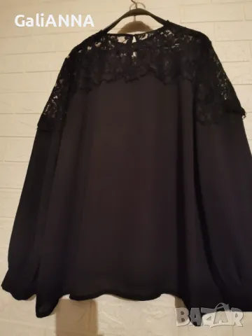 СТРАХОТНА ТУНИКА С ДАНТЕЛА 2XL-3XL