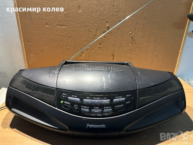 радиокасетофон "Panasonic RX-ED77/Cobra/", снимка 6 - Радиокасетофони, транзистори - 52620545