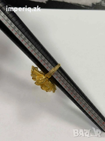 Продавам Златен Дамски пръстен 14к, снимка 3 - Пръстени - 53417953