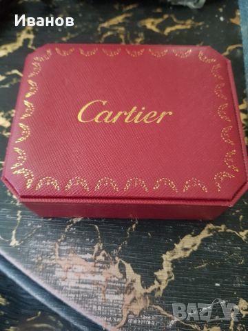 Cartier кутия за бижу гривна колие , снимка 1 - Колиета, медальони, синджири - 43868383