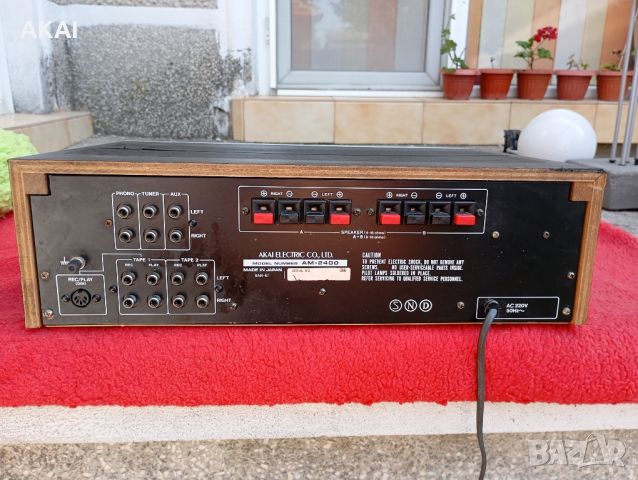 AKAI AM2400, снимка 7 - Ресийвъри, усилватели, смесителни пултове - 46305517