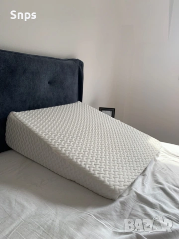 Възглавница за опора на гърба от мемори пяна със сваляне и перящ кадифен калъф, снимка 9 - Възглавници - 53106057