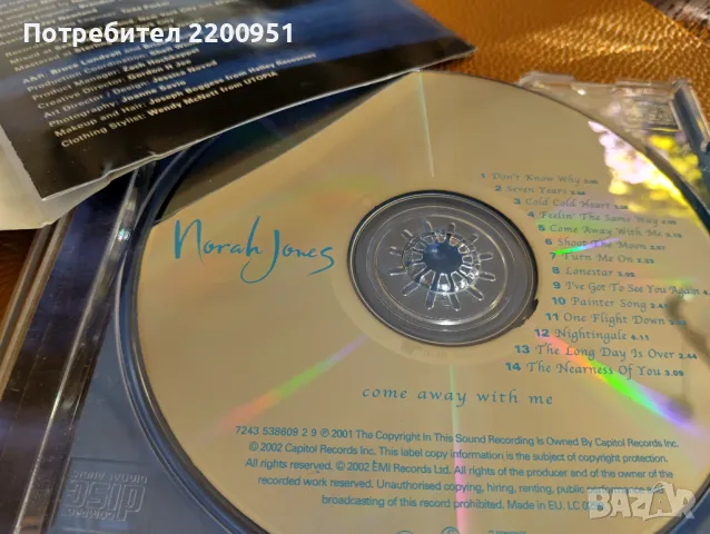 NORAH JONES, снимка 5 - CD дискове - 47191501