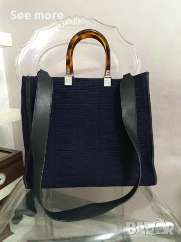 FENDI Sunshine shopper bag, снимка 2 - Чанти - 54003786