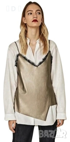 красиви топове С-М размер  , кожен топ с дантела S, снимка 10 - Корсети, бюстиета, топове - 41565460