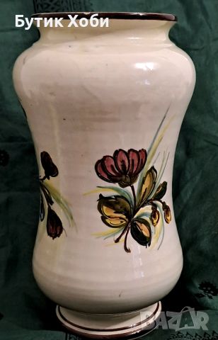 Винтидж италианска ваза, майолика, снимка 5 - Антикварни и старинни предмети - 45326342