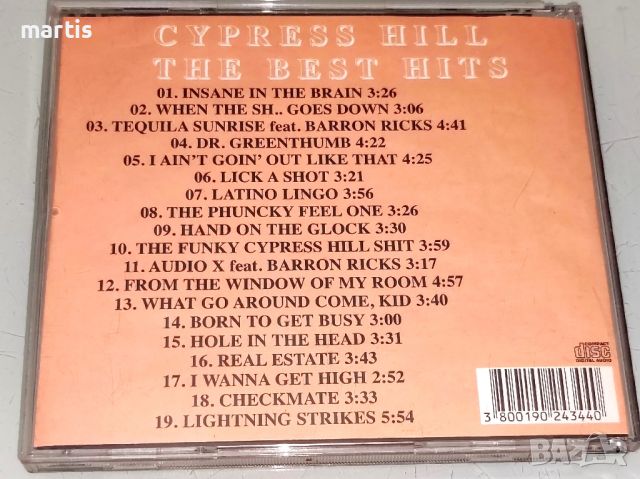 Cypress Hill CD , снимка 2 - CD дискове - 46129947