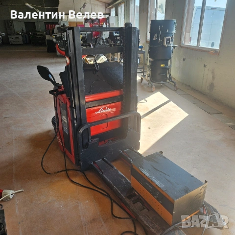 Електрическа палетна количка-стакер LINDE L14