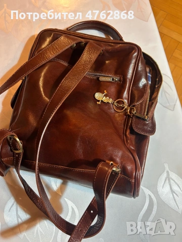 Раница от телешка кожа , снимка 4 - Раници - 53951188