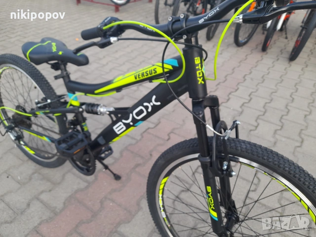 BYOX Велосипед 24" VERSUS черен.жълт, снимка 10 - Велосипеди - 53848938