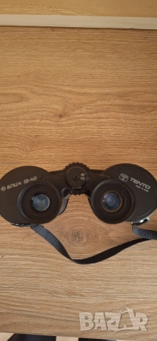 Съветски оригинален бинокъл TENTO 12x40, снимка 4 - Други стоки за дома - 54202325