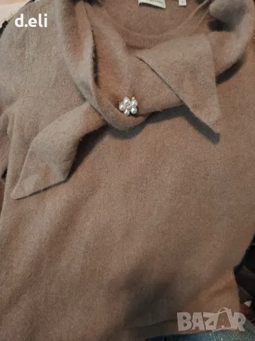 Itenstroms Size M 100% Кашмир Страхотен пуловер, снимка 2 - Блузи с дълъг ръкав и пуловери - 50143021