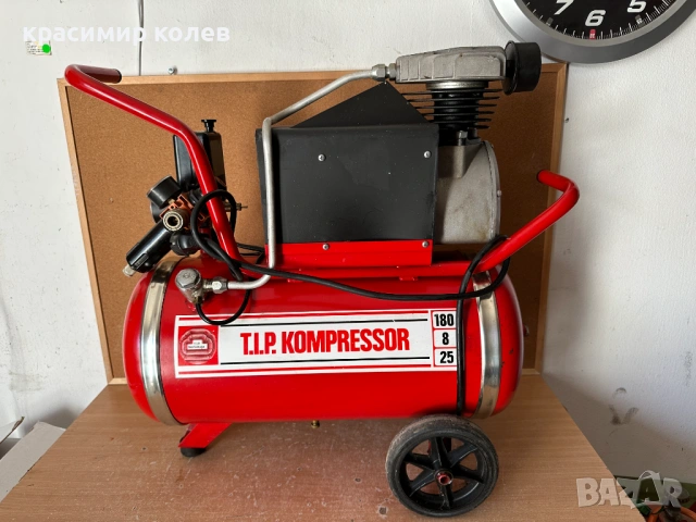 немски  маслен компресор " T.I.P"/24 l/