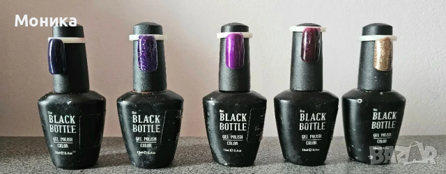 Гел лакове на The black bottle, снимка 3 - Продукти за маникюр - 51215504