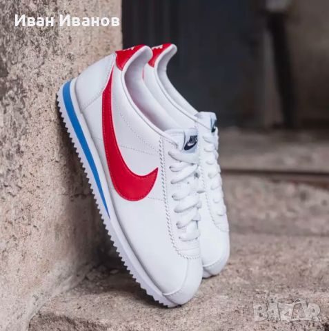 Nike Classic Cortez кожени маратонки номер 36-36,5, снимка 6 - Маратонки - 46059326