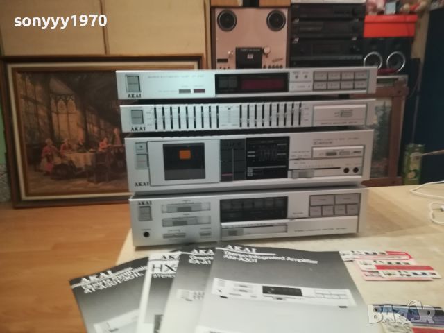 AKAI X4 MADE IN JAPAN-ВНОС SWISS 0607241822, снимка 2 - Ресийвъри, усилватели, смесителни пултове - 46495025