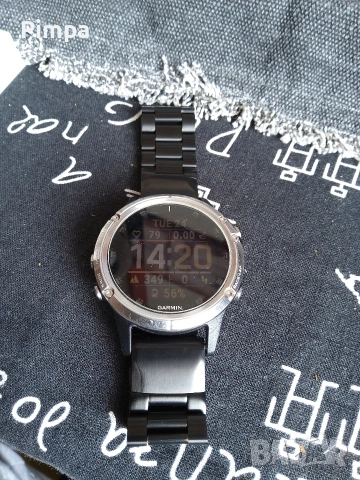 Garmin fenix 5 plus часовник , снимка 2 - Смарт часовници - 53605874