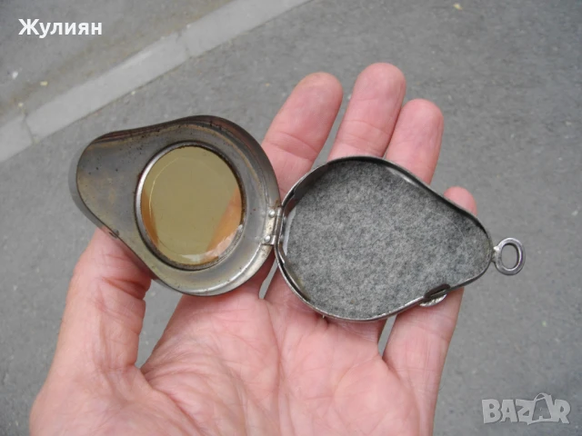  СТАРА ПРЕДПАЗНА КУТИЯ КУТИЙКА ЗА ДЖОБЕН ЧАСОВНИК, снимка 4 - Антикварни и старинни предмети - 50996715