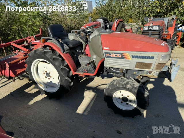 Трактор YANMAR F200D 4x4, снимка 3 - Селскостопанска техника - 52177624