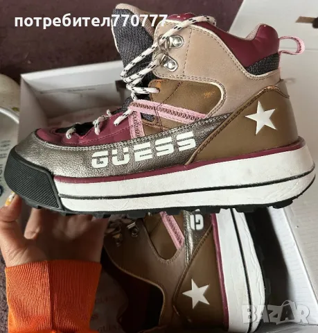 Оригинални кецове маратонки guess, снимка 5 - Маратонки - 47128565