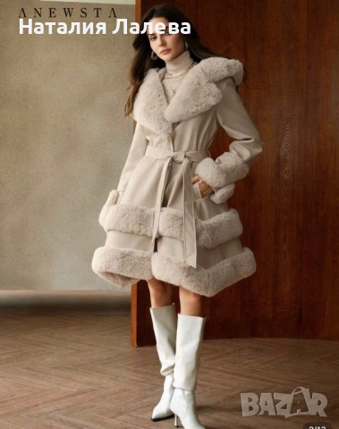 Красиво зимно палто, снимка 5 - Якета - 53160909