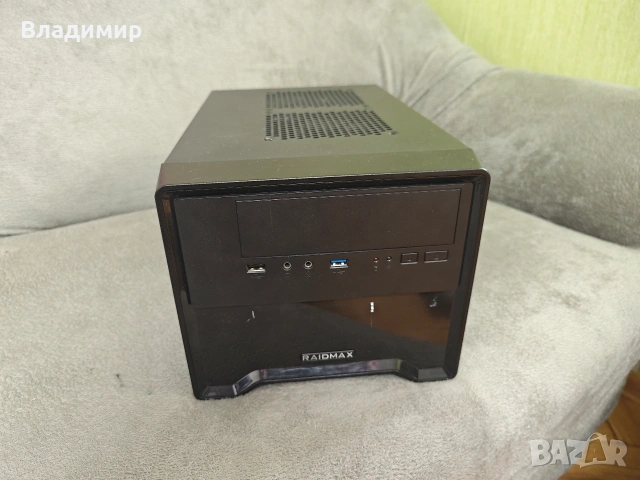 Малък настолен компютър i5/ 16gb / RX570, снимка 2 - Геймърски - 53488214